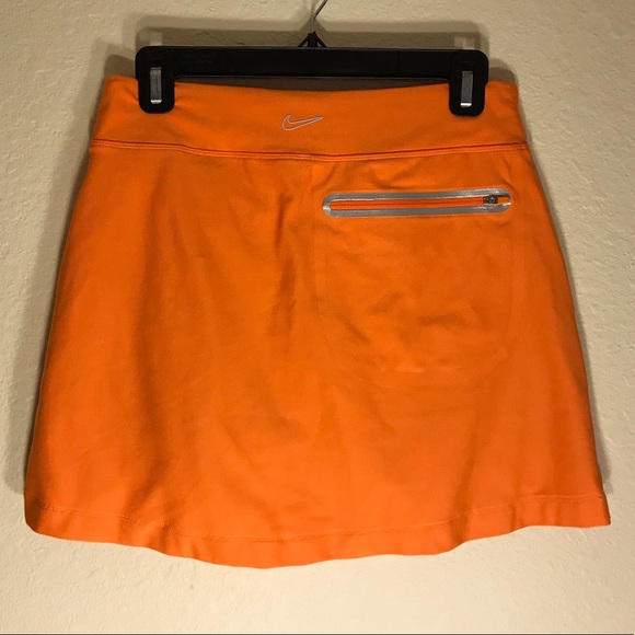 Nike Golf Tour Performance Skort, Sz Small, Orange - Picture 7 of 13